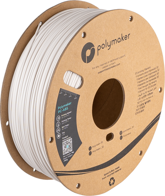 Polymaker PC-ABS, White, 1 кг — філамент, пластик для 3д-друку PC04002 фото
