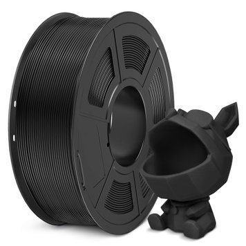 Filament, plastic for 3D printing SUNLU PLA Meta, Black, 1 kg