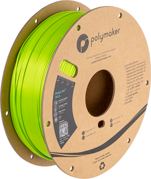 Filament, plastic for 3D printing Polymaker PolyLite™ Silk PLA, Silk Lime, 1 kg