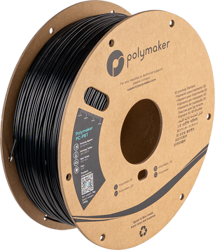 Filament, plastic for 3D printing Polymaker PC-PBT, Black, 1 kg