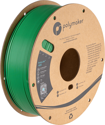 Polymaker PolyLite™ ABS, Green, 1 кг — філамент, пластик для 3д-друку PE01005 фото