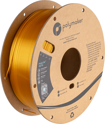 Polymaker PolyLite™ PETG, Gold, 1 кг — філамент, пластик для 3д-друку PB01013 фото