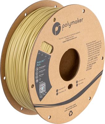 Polymaker PolyLite™ PLA, Beige, 1 кг — філамент, пластик для 3д-друку PA02055 фото