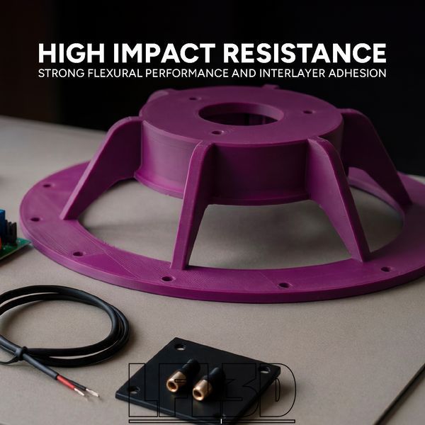 Polymaker&trade; PLA Pro, Metallic Plum, 1 кг &mdash; фіолетовий філамент, пластик для 3д-друку PA13031 фото