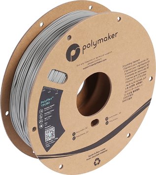 Filament, plastic for 3D printing Polymaker PolyFlex™ TPU90, Gray, 0,75 kg