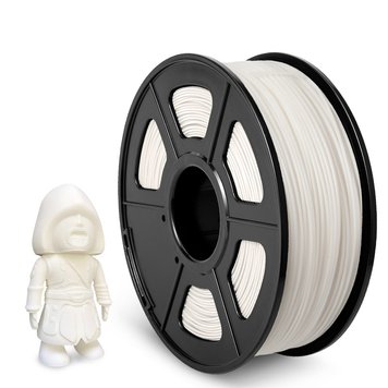 Filament, plastic for 3D printing SUNLU ABS, White, 1 kg