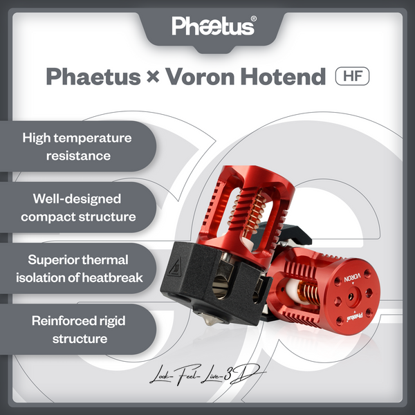 Phaetus X Voron Hotend ST, Red