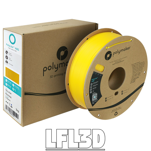 Polymaker&trade; ABS, Yellow, 1 kg PE01006 photo
