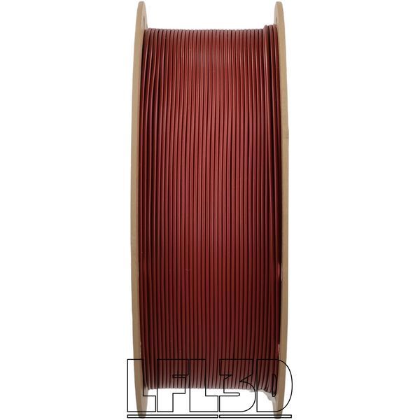 Polymaker&trade; PLA Pro, Metallic Dark Red, 1 кг &mdash; темно-червоний філамент, пластик для 3д-друку PA13032 фото