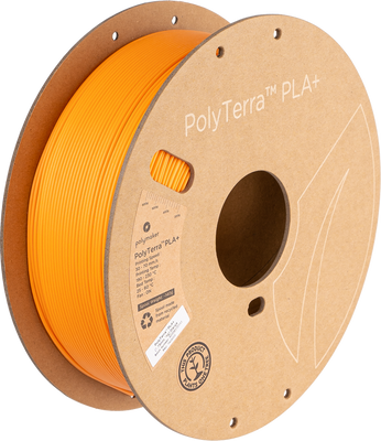 Polymaker PolyTerra™ PLA+, Orange, 1 кг — філамент, пластик для 3д-друку PA05002 фото