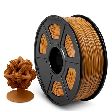 Filament, plastic for 3D printing SUNLU ABS, Coffee, 1 kg