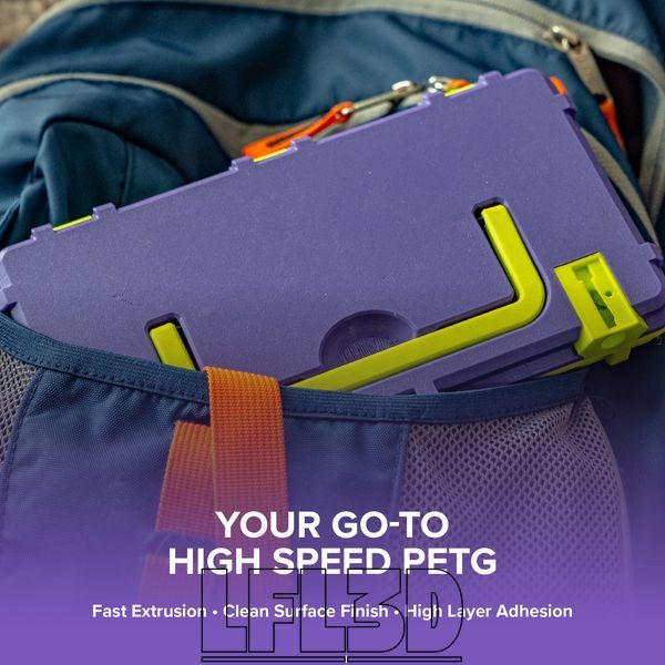 Polymaker&trade; PETG Purple, 1 кг &mdash; фіолетовий філамент, пластик для 3д-друку PB05013 фото