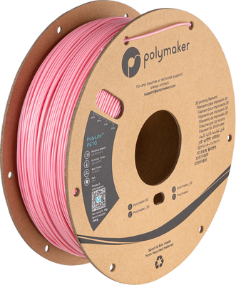 Polymaker PolyLite™ PETG, Pink, 1 кг — філамент, пластик для 3д-друку PB01040 фото