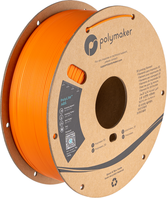 Polymaker PolyLite™ ABS, Orange, 1 кг — філамент, пластик для 3д-друку PE01009 фото