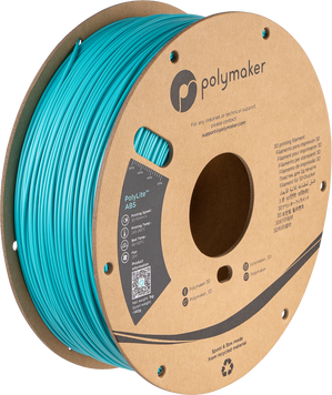 Filament, plastic for 3D printing Polymaker PolyLite™ ABS, Polymaker Teal, 1 kg