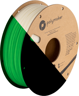 Polymaker PolyLite™ Glow PLA, Glow Green, 1 кг — філамент, пластик для 3д-друку PA02012 фото