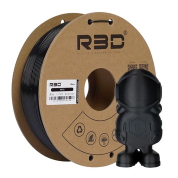 R3D PETG, Black, 1 kg — filament, plastic for 3D printing