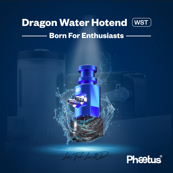 Хотенд Phaetus Dragon Water Hotend WST, Blue, синій Phaetus0100 фото