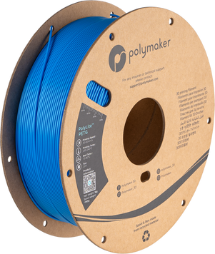 Filament, plastic for 3D printing Polymaker PolyLite™ PETG, Electric Blue, 1 kg