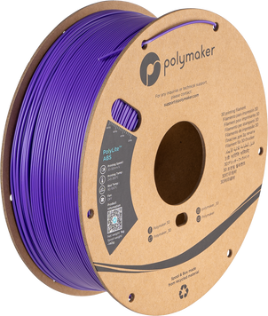 Filament, plastic for 3D printing Polymaker PolyLite™ ABS, Purple, 1 kg