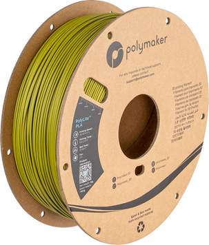 Filament, plastic for 3D printing Polymaker PolyLite™ PLA, Olive Green, 1 kg