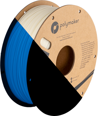Polymaker PolyLite™ Glow PLA, Glow Blue, 1 кг — філамент, пластик для 3д-друку PA02077 фото