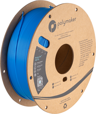 Polymaker PolyLite™ PETG, Electric Blue, 1 кг — філамент, пластик для 3д-друку PB01042 фото