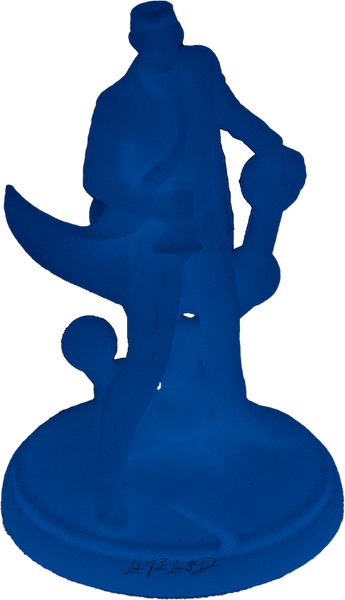 Polymaker PolyLite™ Glow PLA, Glow Blue, 1 кг — філамент, пластик для 3д-друку PA02077 фото