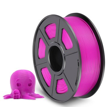 Filament, plastic for 3D printing SUNLU PLA, Fuchsia, 1 kg