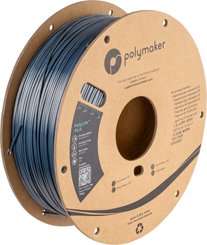 Filament, plastic for 3D printing Polymaker PolyLite™ Silk PLA, Silk Chrome, 1 kg