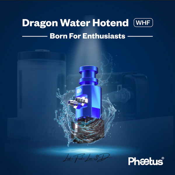 Хотенд Phaetus Dragon Water Hotend WHF, Blue, синій Phaetus0102 фото