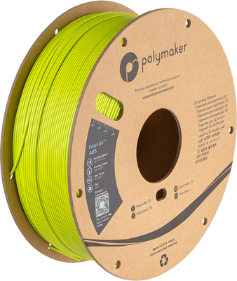 Polymaker PolyLite™ ABS, Lime, 1 кг — філамент, пластик для 3д-друку PE01030 фото