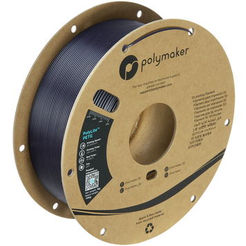 Filament, plastic for 3D printing Polymaker PolyLite™ PETG, Dark Purple, 1 kg