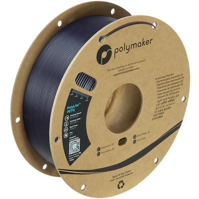Polymaker PolyLite™ PETG, Dark Purple, 1 кг — філамент, пластик для 3д-друку PB01057 фото