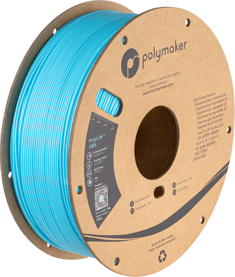 Polymaker PolyLite™ ABS, Light Blue, 1 кг — філамент, пластик для 3д-друку PE01031 фото