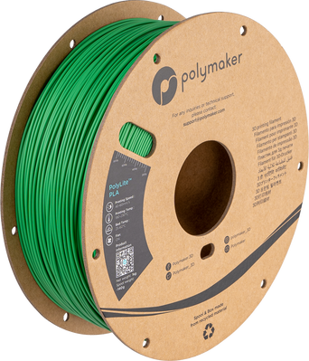 Polymaker PolyLite™ PLA, Green, 1 кг — зелений філамент, пластик для 3д-друку PA02006 фото