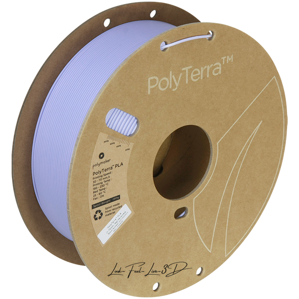 Polymaker PolyTerra™ PLA, Pastel Periwinkle, 1 кг — філамент, пластик для 3д-друку PA04040 фото