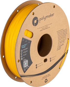 Filament, plastic for 3D printing Polymaker PolyFlex™ TPU95, Yellow, 0,75 kg