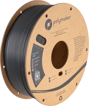 Filament, plastic for 3D printing Polymaker PolyLite™ ABS, Dark Grey, 1 kg