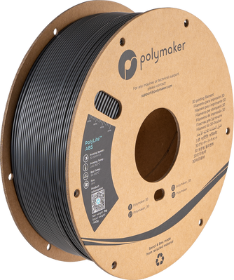 Polymaker PolyLite™ ABS, Dark Grey, 1 кг — філамент, пластик для 3д-друку PE01028 фото