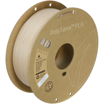 Filament, plastic for 3D printing Polymaker PolyTerra™ Gradient PLA, Cappuccino, 1 kg