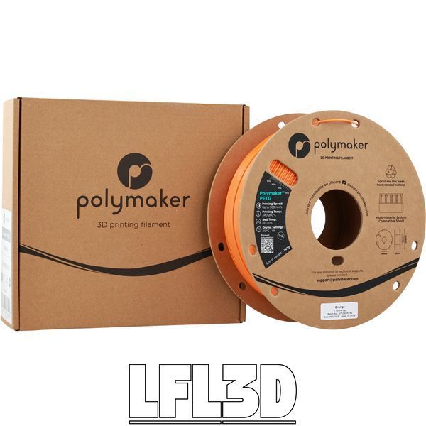 Polymaker&trade; PETG Orange PB05005 photo