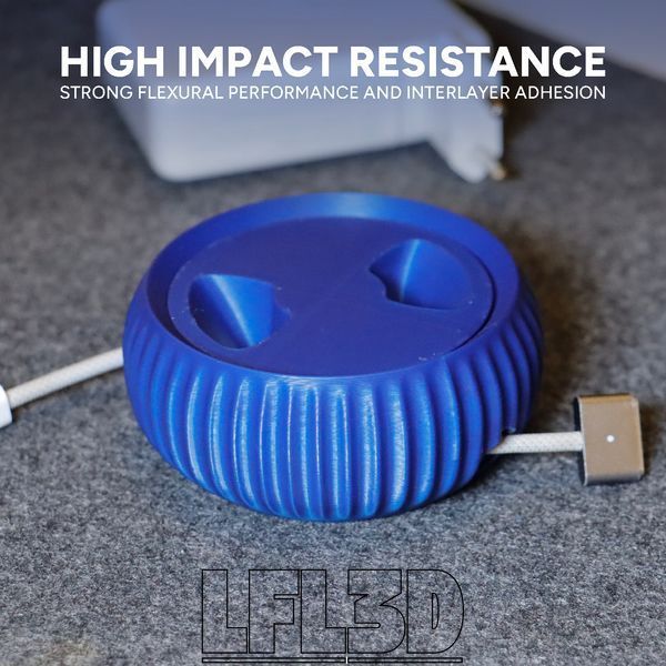 Polymaker&trade; PLA Pro, Blue, 1 кг &mdash; синій філамент, пластик для 3д-друку PA13004 фото