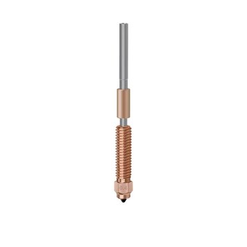 Copper Nozzle with Zirconia Insert for Creality K1C/K1 Max 3D Printer 0.4mm