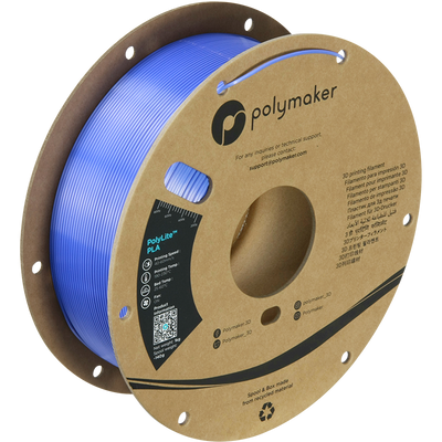 Polymaker PolyLite™ Silk PLA, Silk Pezriwinkle, 1 кг — філамент, пластик для 3д-друку PA03035 фото