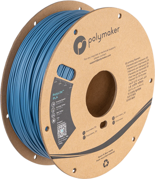 Filament, plastic for 3D printing Polymaker PolyLite™ PLA, Stone Blue, 1 kg