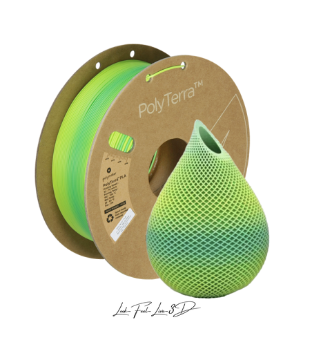 Filament, plastic for 3D printing Polymaker PolyTerra™ Gradient PLA, Summer, 1 kg