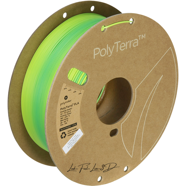 Polymaker PolyTerra™ Gradient PLA, Summer, 1 кг — філамент, пластик для 3д-друку PA04036 фото