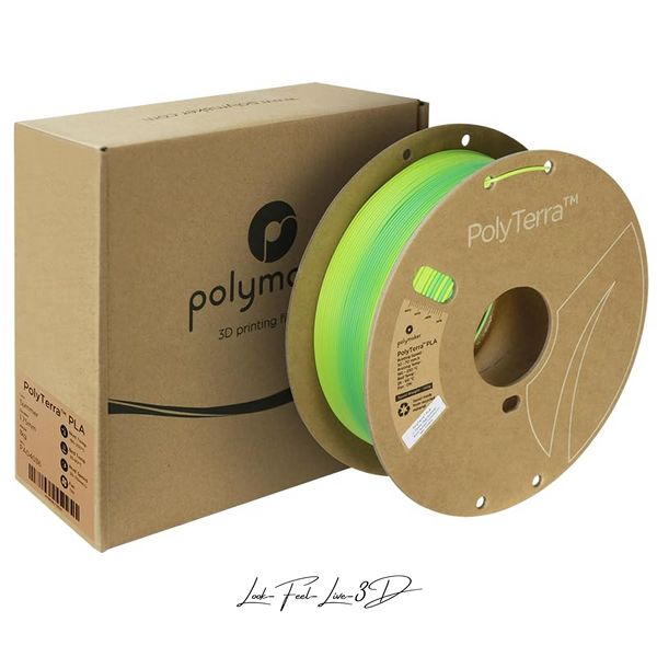 Filament, plastic for 3D printing Polymaker PolyTerra™ Gradient PLA, Summer, 1 kg