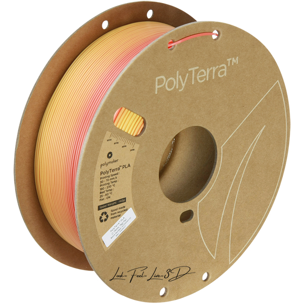 Polymaker PolyTerra™ Gradient PLA, Fall, 1 кг — філамент, пластик для 3д-друку PA04037 фото